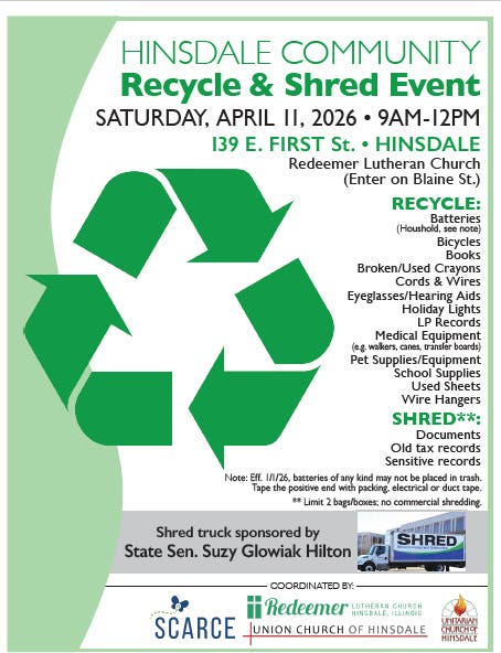 Hinsdale Community Recycle & Shred Event