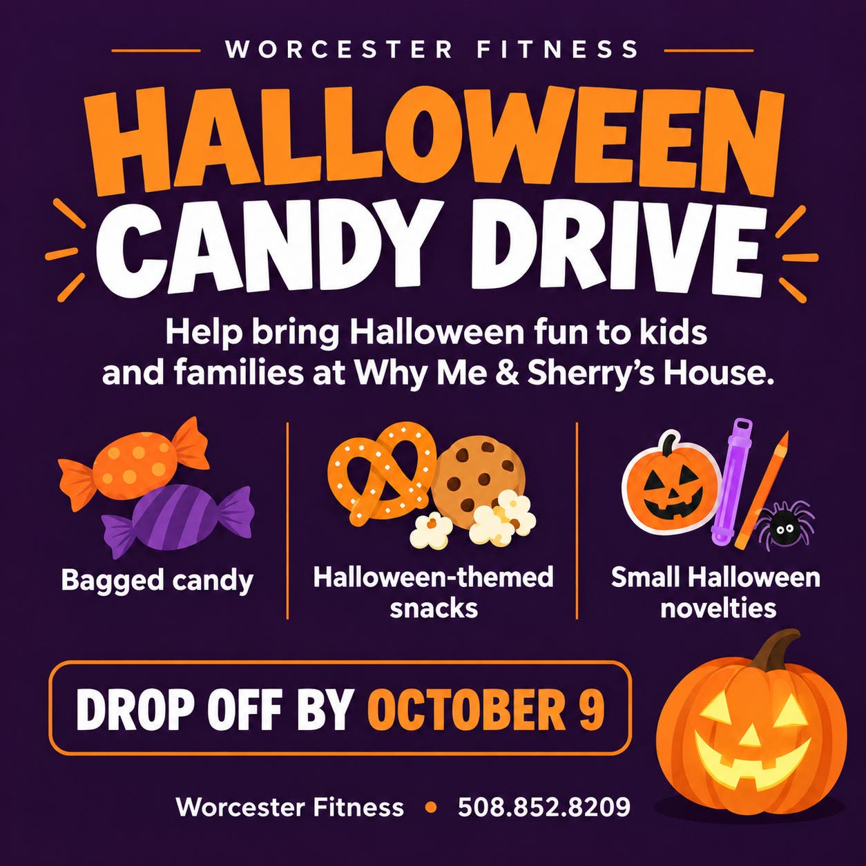 Help Us Bring Halloween Fun to Why Me & Sherry’s House