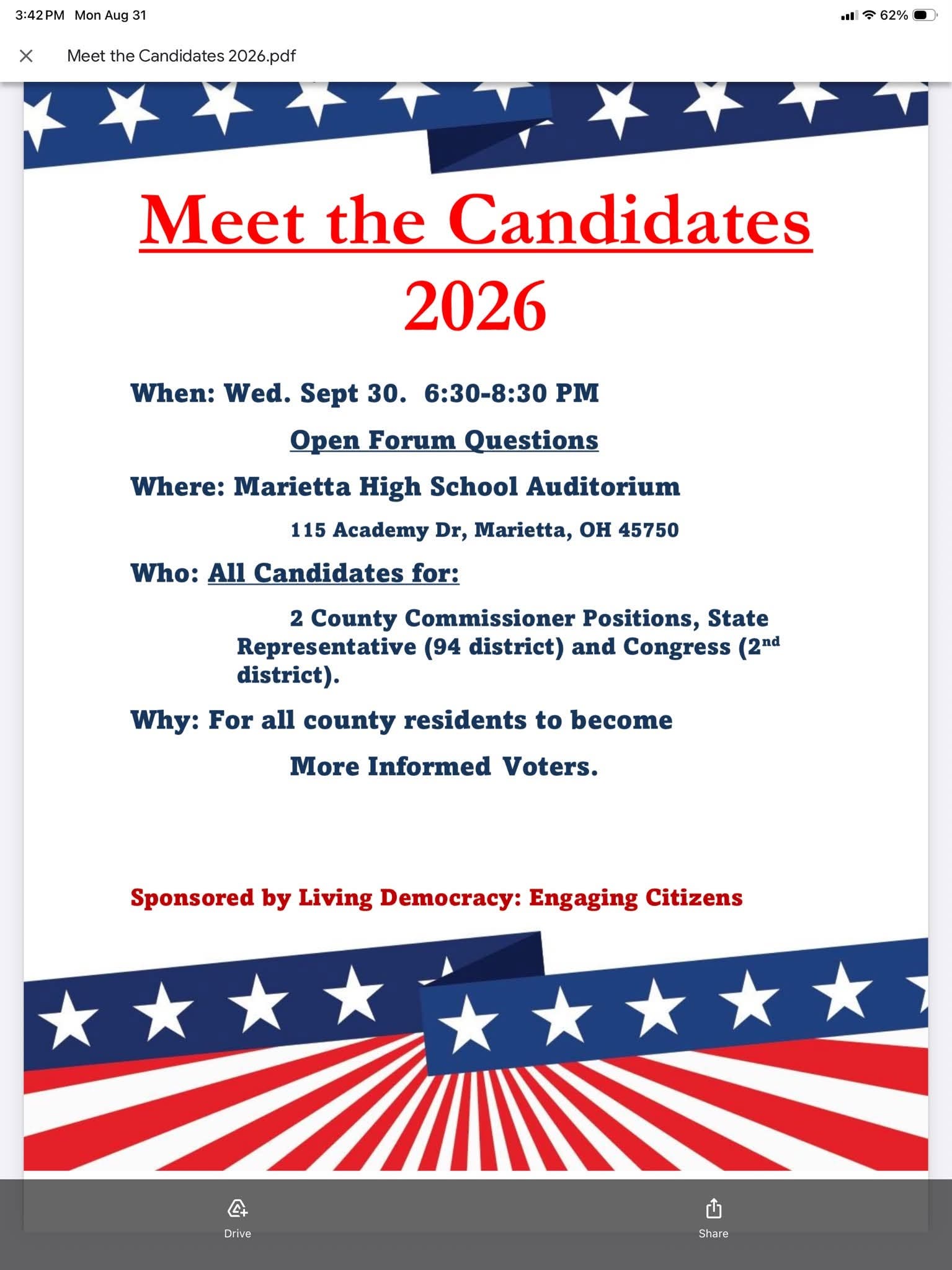 Meet the Candidates 2026