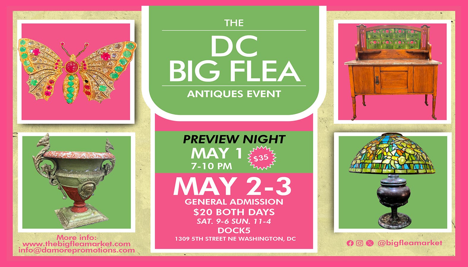 The DC Big Flea Boutique Antique Event