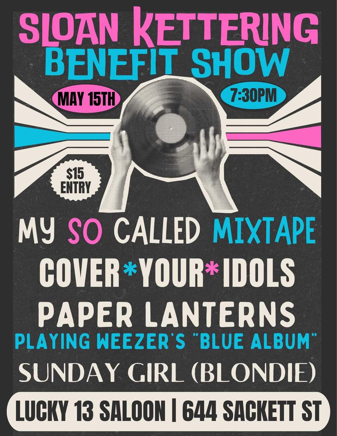 SundayGirl(Blondie tribute) at the Sloan Kettering Benefit Show @ Lucky 13 Saloon