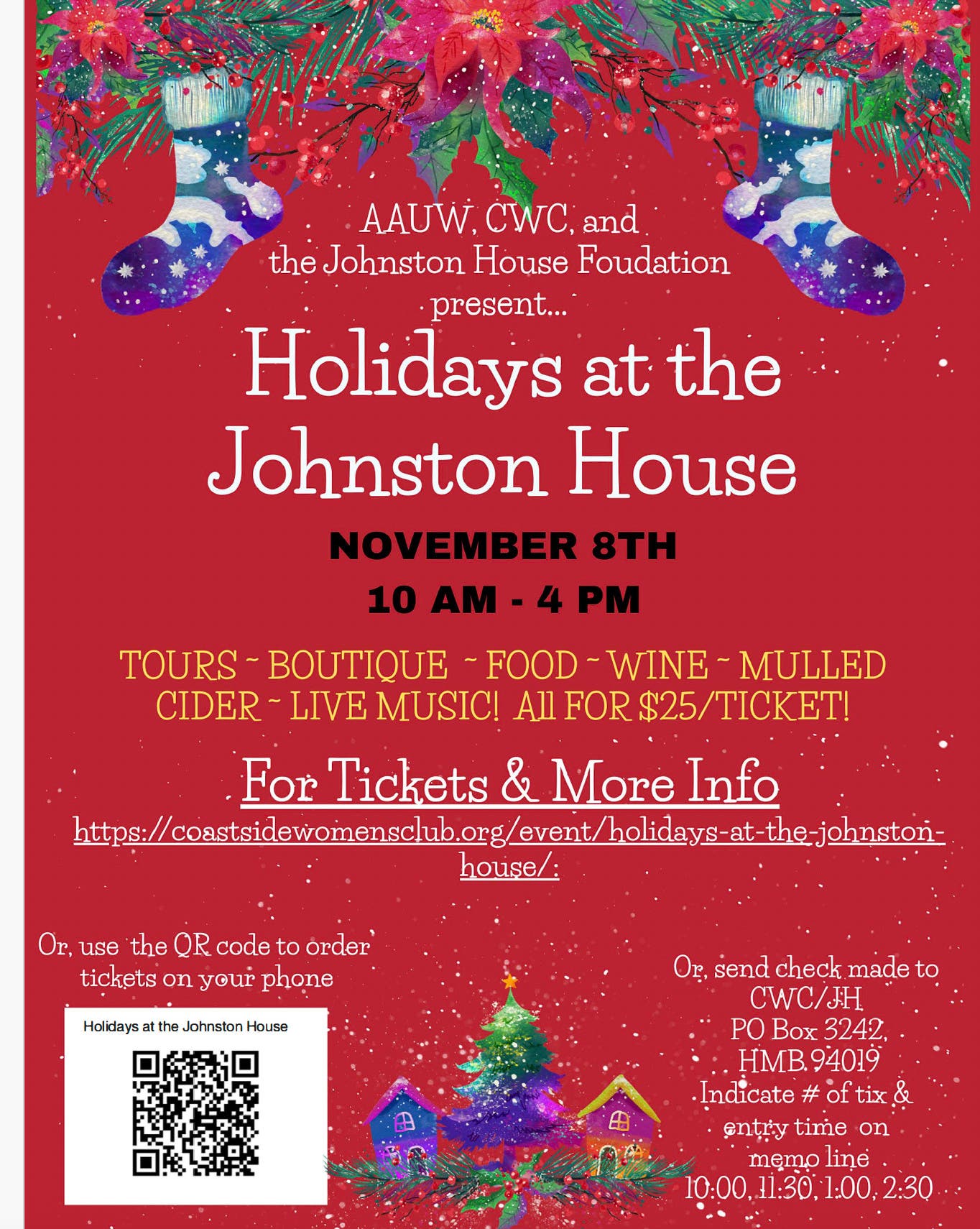 Holidays at the Johnston House