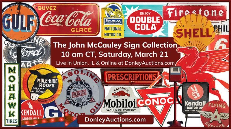 The John McCauley Sign Collection