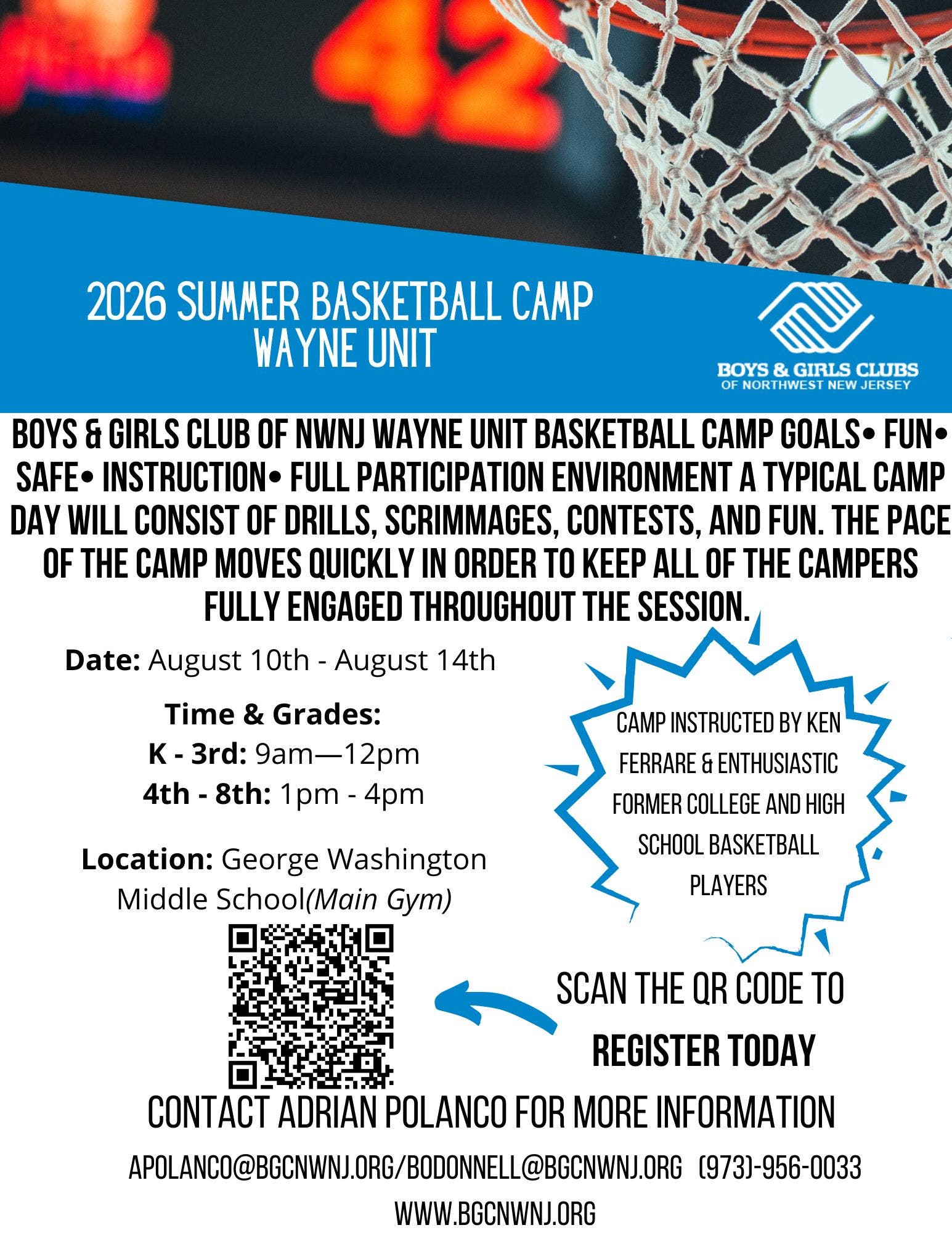 Summer Basketball Camp 2026