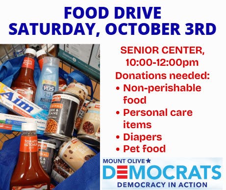 Mount Olive Food Drive 