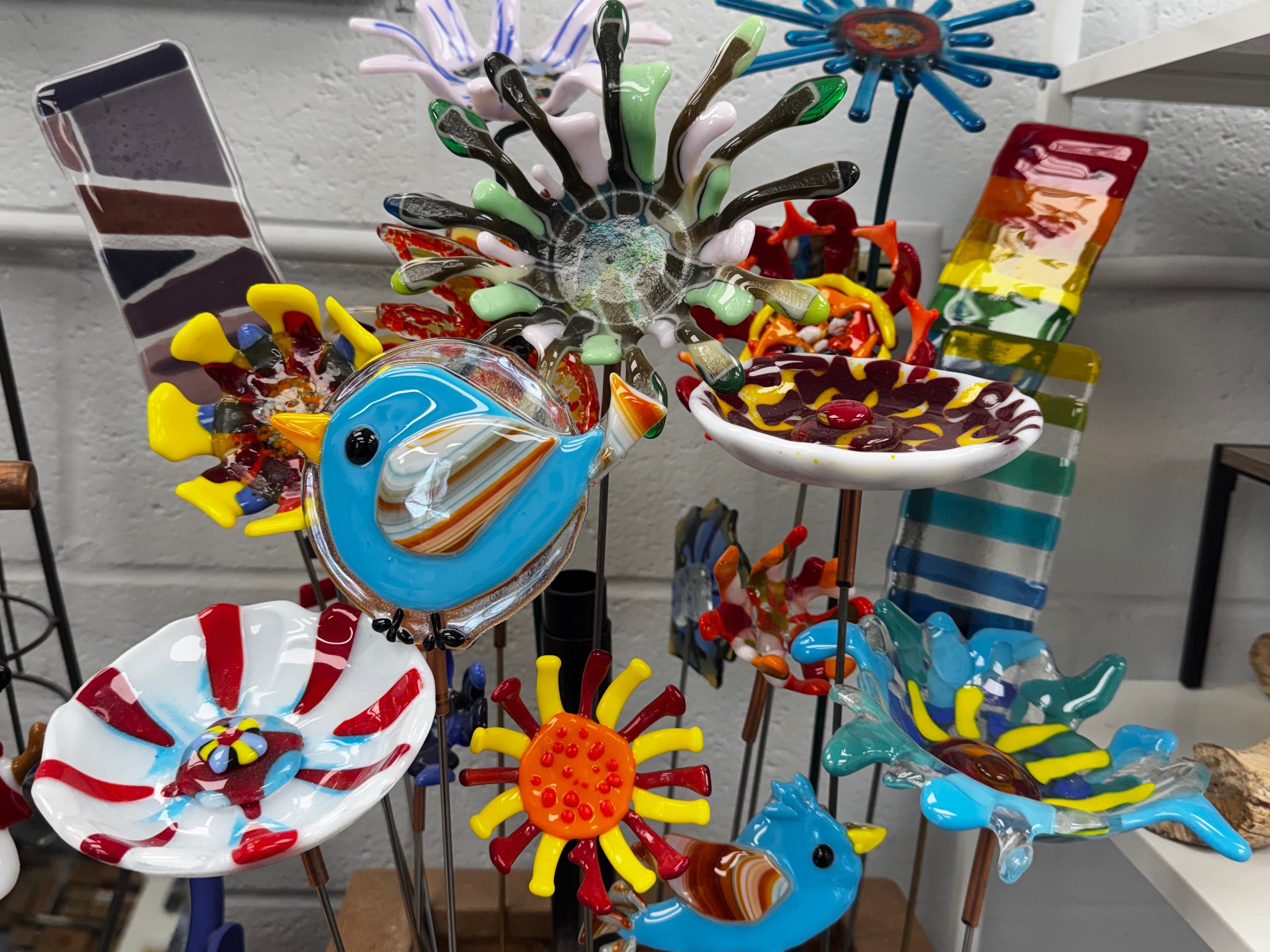 Glass Garden Stakes & More Workshop