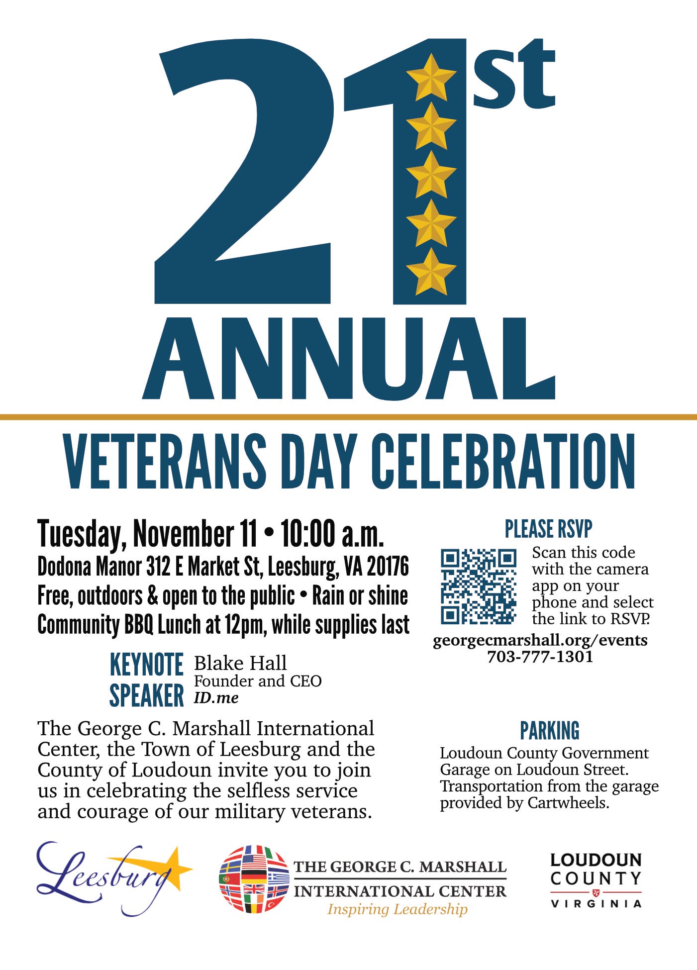 21st Annual Veterans Day Celebration