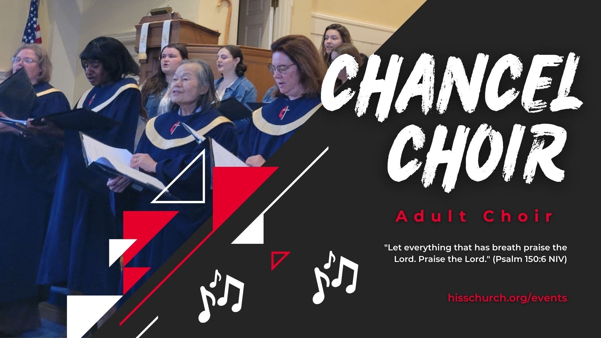 Chancel Choir Starts Again! | Hiss United Methodist Church