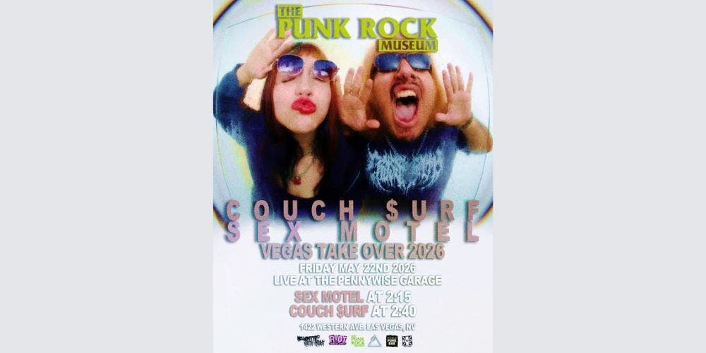 Live inside the Pennywise Garage with - Couch Surf & Sex Motel