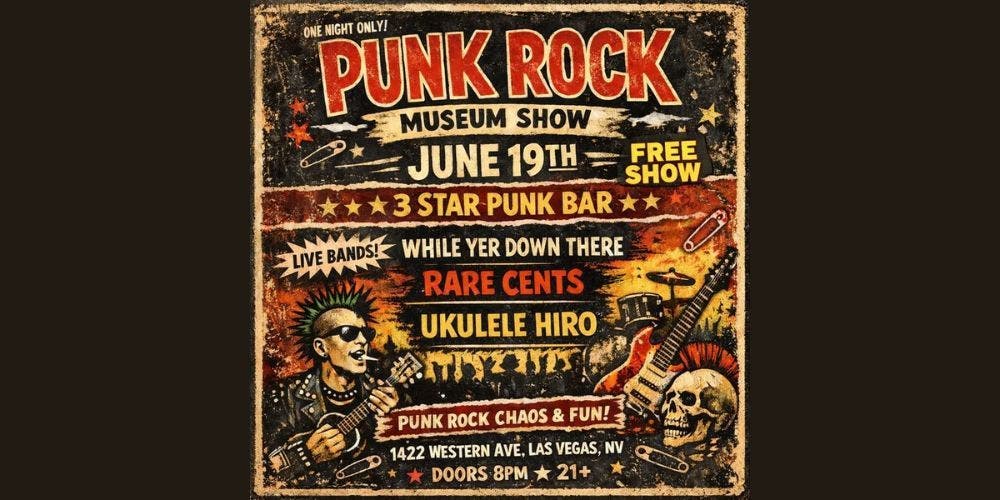 3 Star Bar Presents - While Yer Down There - Rare Cents - Ukelele Hiro