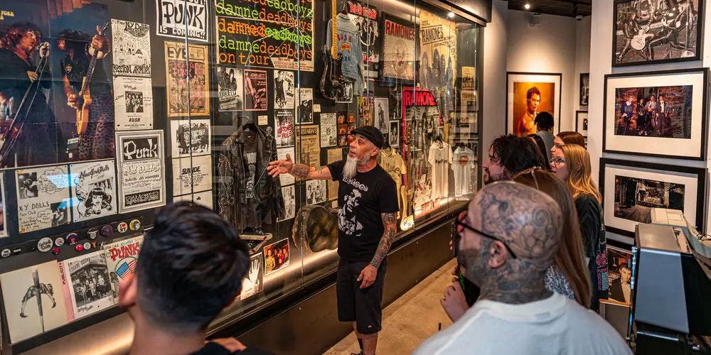 Guided Tour of Punk Rock Museum with Shane Told of Silverstein