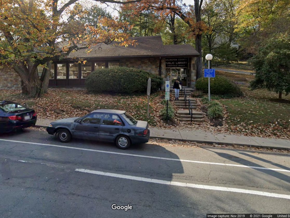 The Cherrydale Library, which is located at 2190 Military Road in Arlington, will reopen on Tuesday after being closed temporarily due to the pandemic and a hiring freeze at the Arlington Public Library.