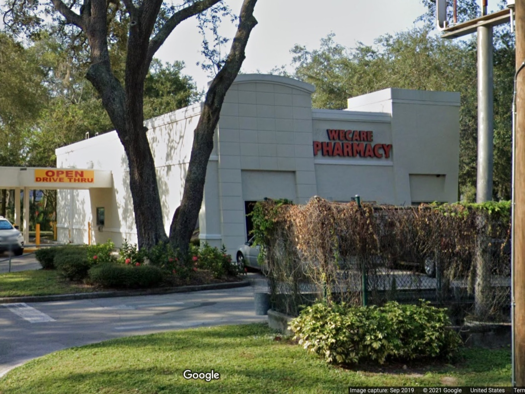 A federal court shut down WeCare Pharmacy at 7830 Gunn Highway, Tampa,​ for illegally dispensing opioids. 