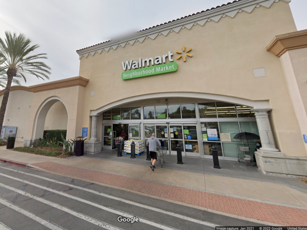 Orange County Sheriff deputies are currently searching for a man wanted in connection with robbing a Walmart in Rancho Santa Margarita, authorities reported on Twitter Monday.