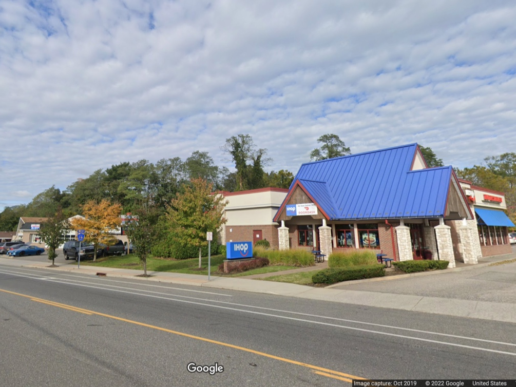 IHOP on Portion Road was one of three businesses burglarized between March 20 and March 21, Suffolk police said.