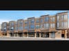 View of 39 Washington Avenue.  3 Stories of New Construction with First Floor Commercial. Asking Rent Currently Exceeds $4.50 per square foot for a 2BR.