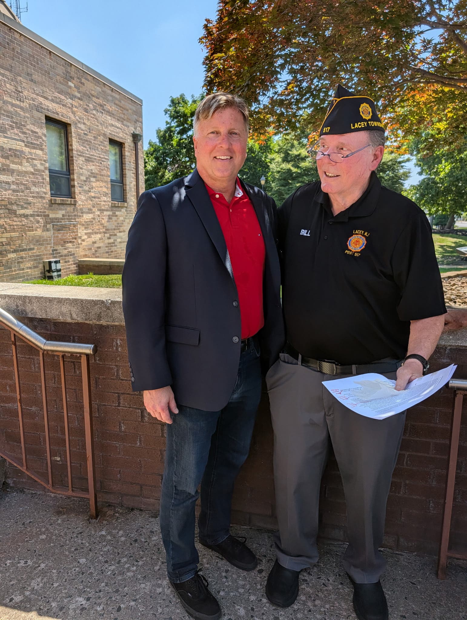 250th U.S. Birthday held at Lacey Township Municipal Building.