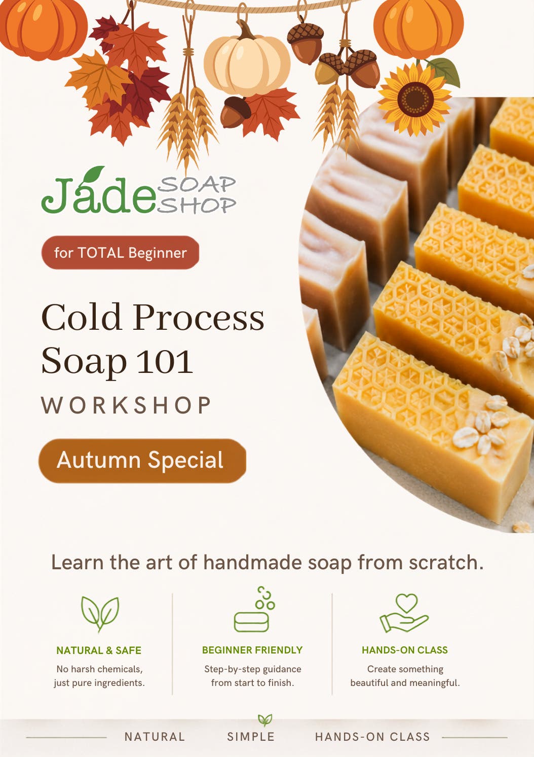 Make Your Own Soap From Scratch - Cold Process Soap 101 Workshop