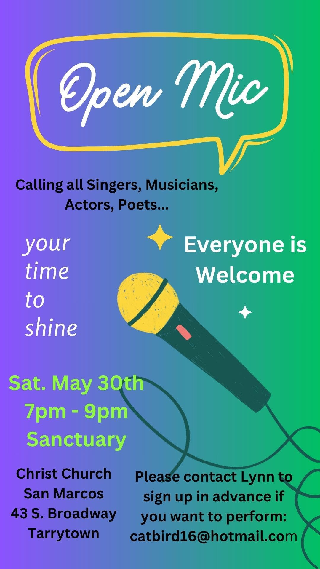 Open Mic