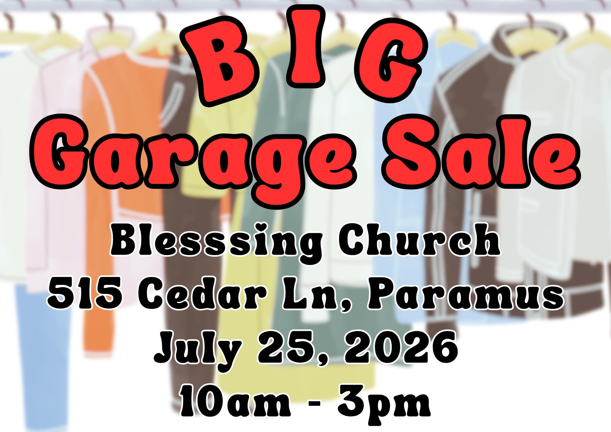 Big Garage Sale