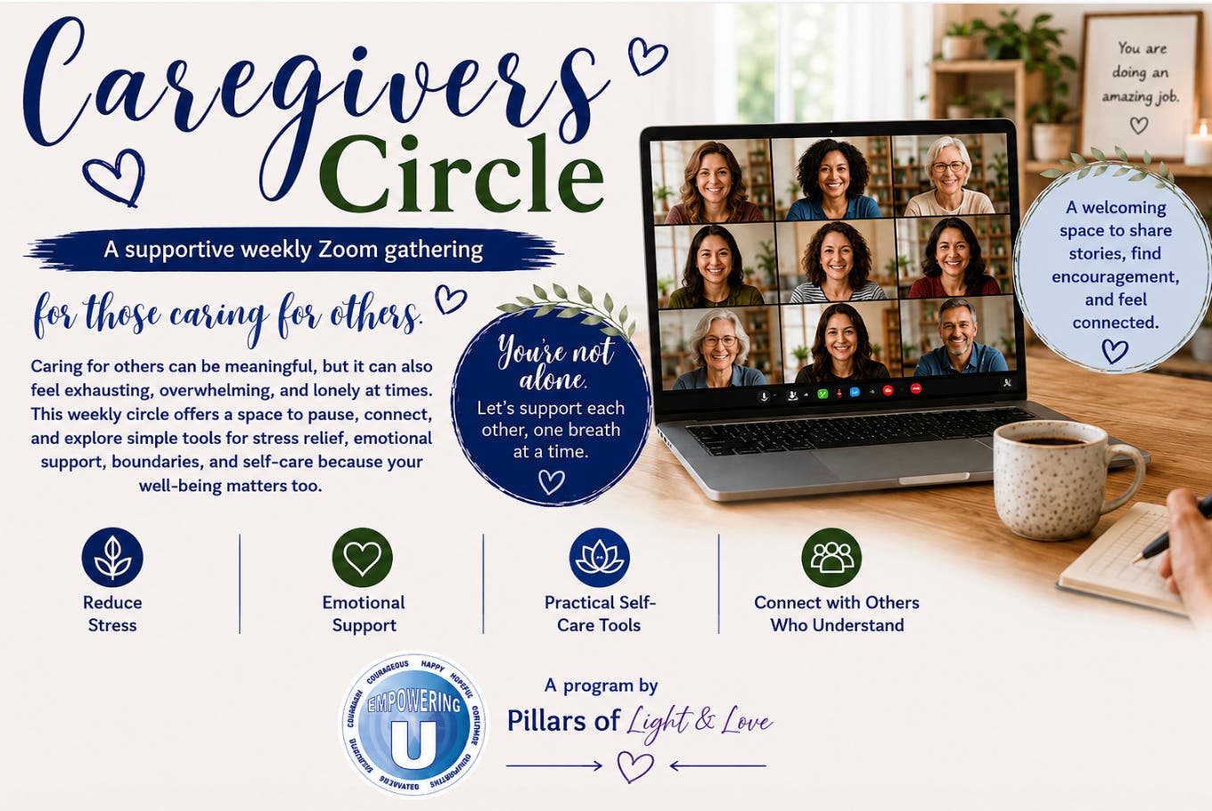 Caregivers Circle via Zoom