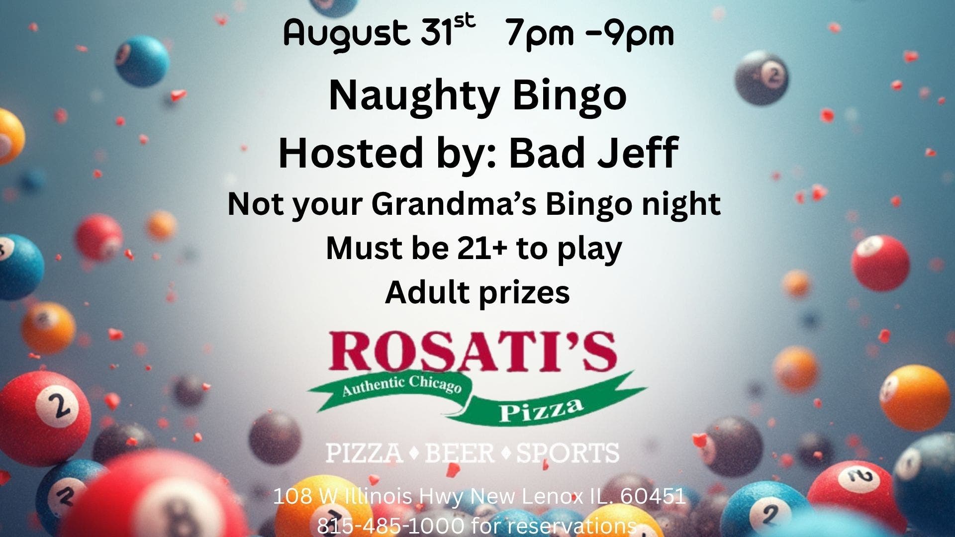 Naughty Bingo @ Rosati's 