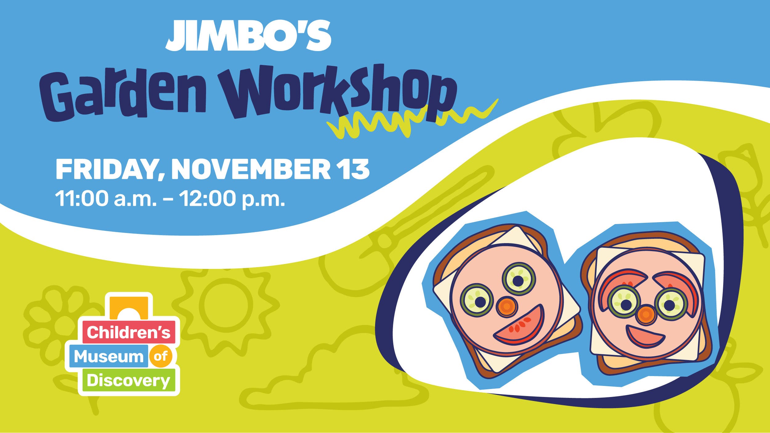 Jimbo's Garden Workshop: Edible Self Portrait