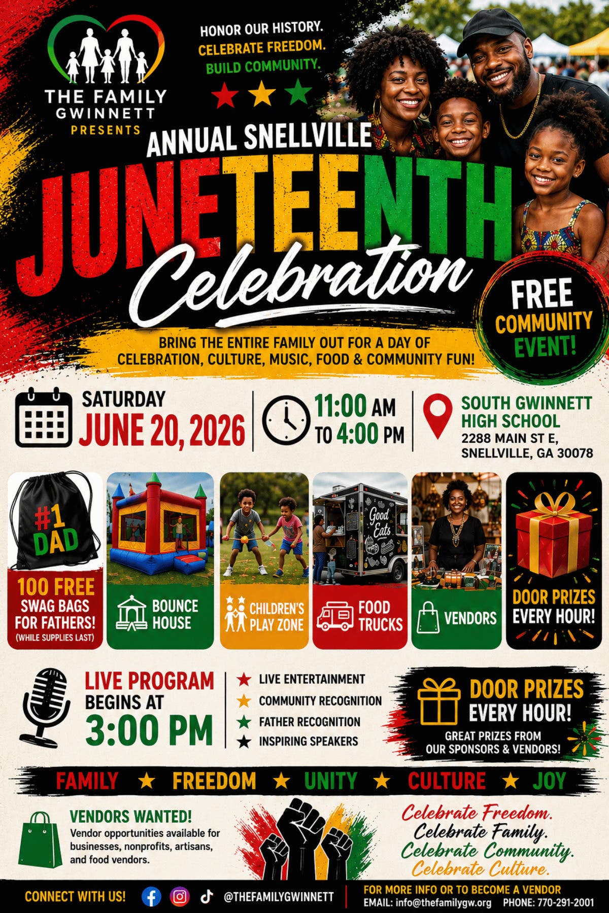 Annual Snellville Juneteenth Celebration