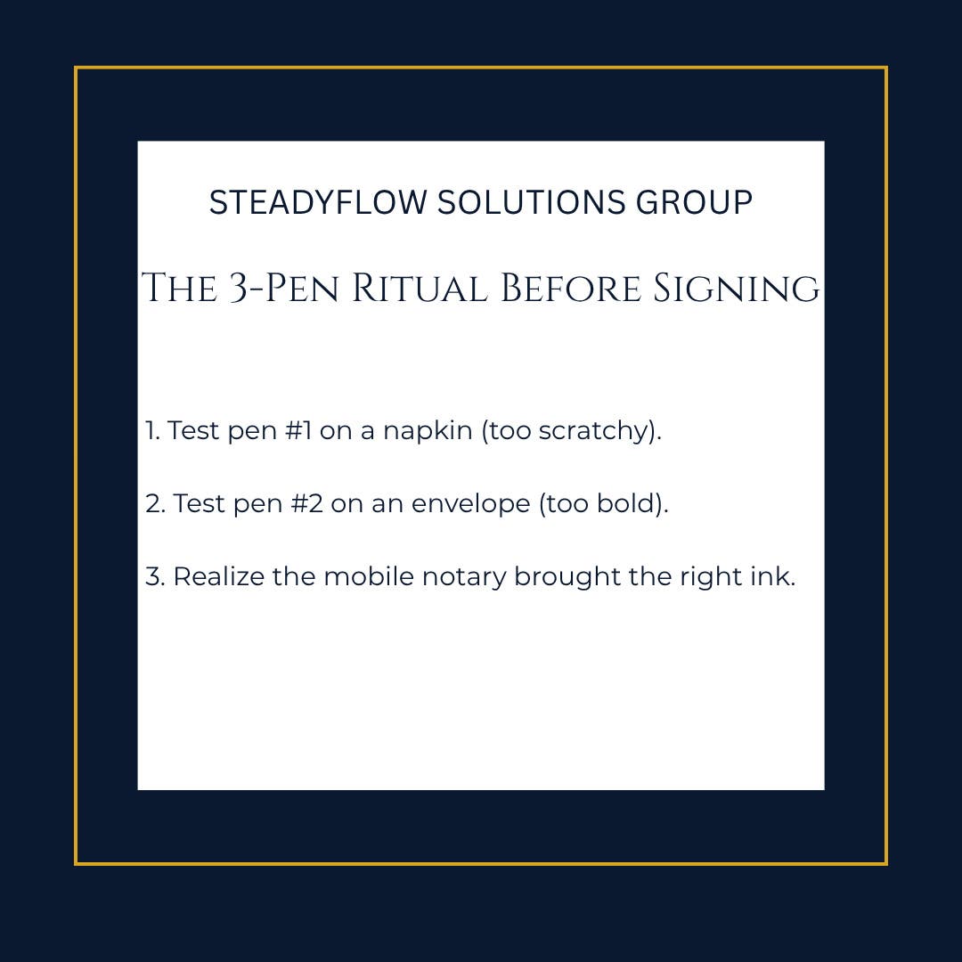 The Unwritten Rule of Mobile Signing