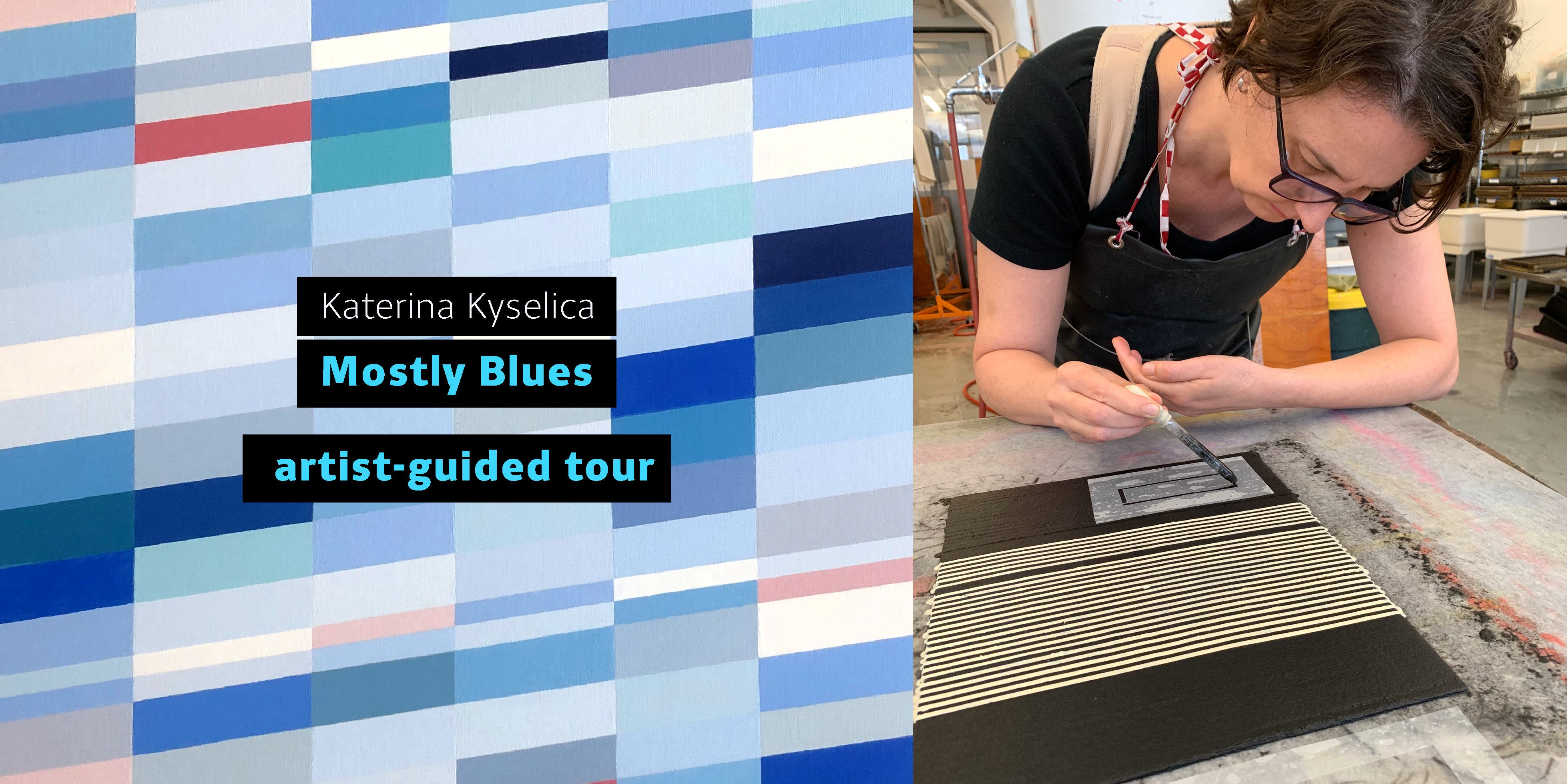 Artist-guided Tour: Exhibition 'Mostly Blues'