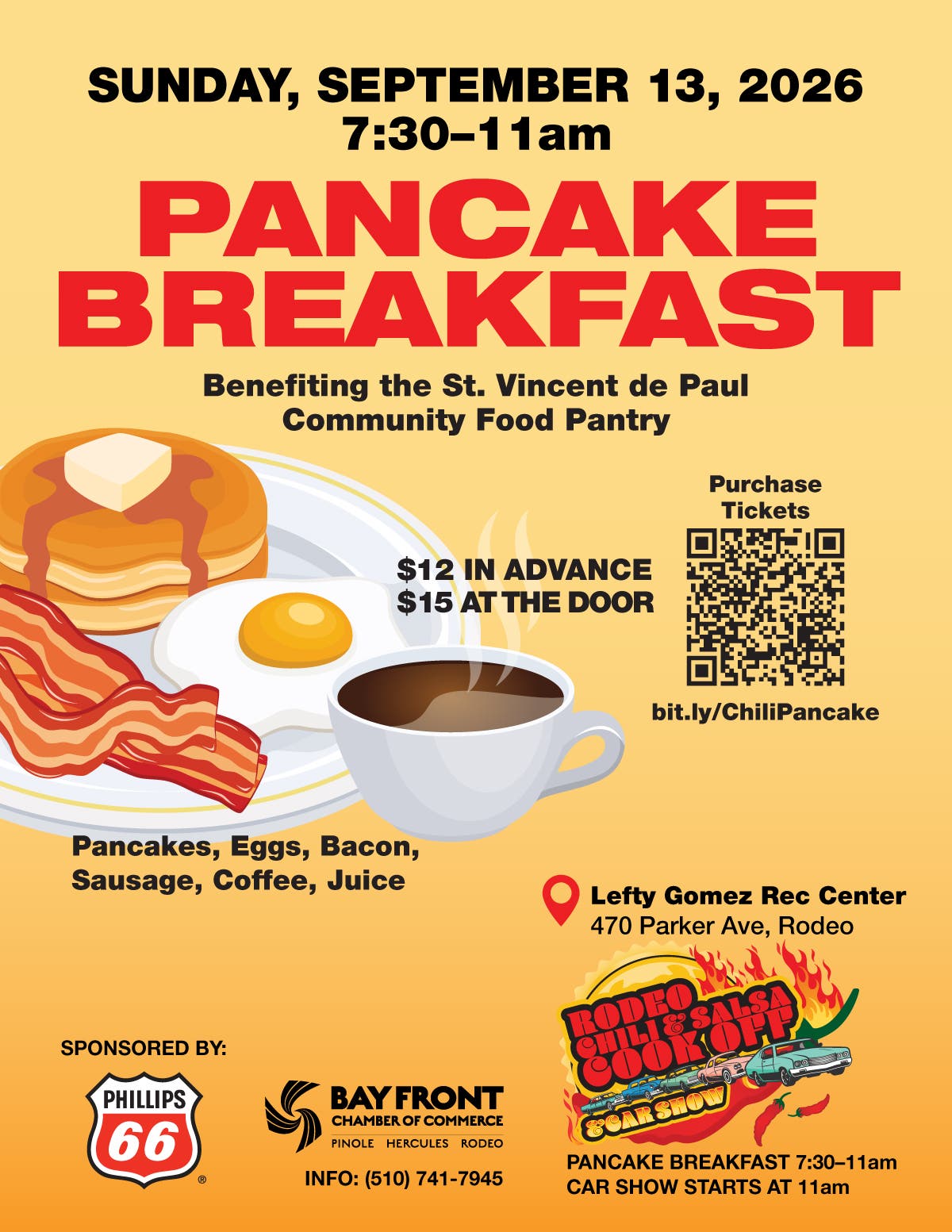 Rodeo Car Show Pancake Breakfast