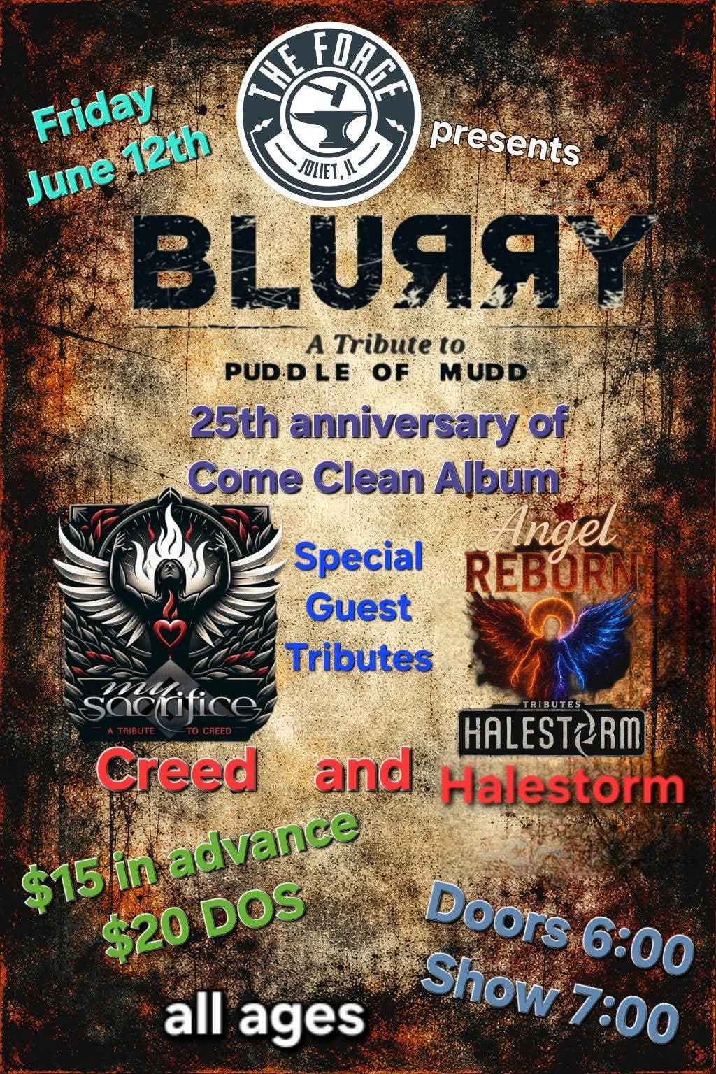 Tributes to Halestorm, Creed and Puddle of Mudd