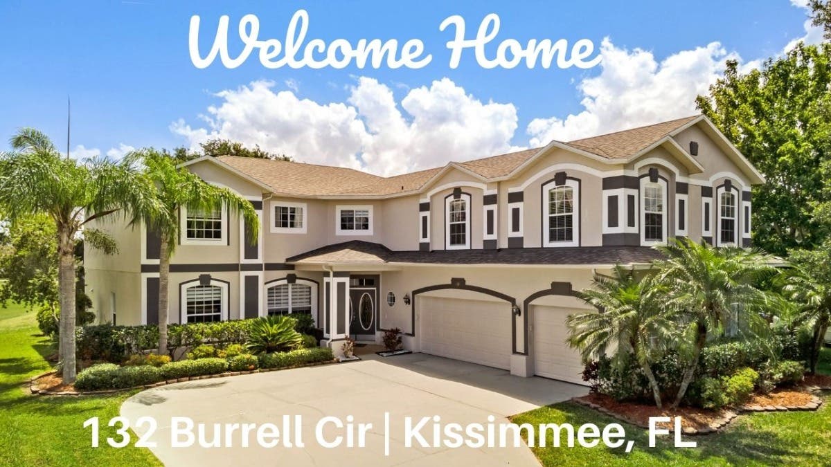 Kissimmee FL Real Estate For Sale At 132 Burrell Cir Kissimmee FL