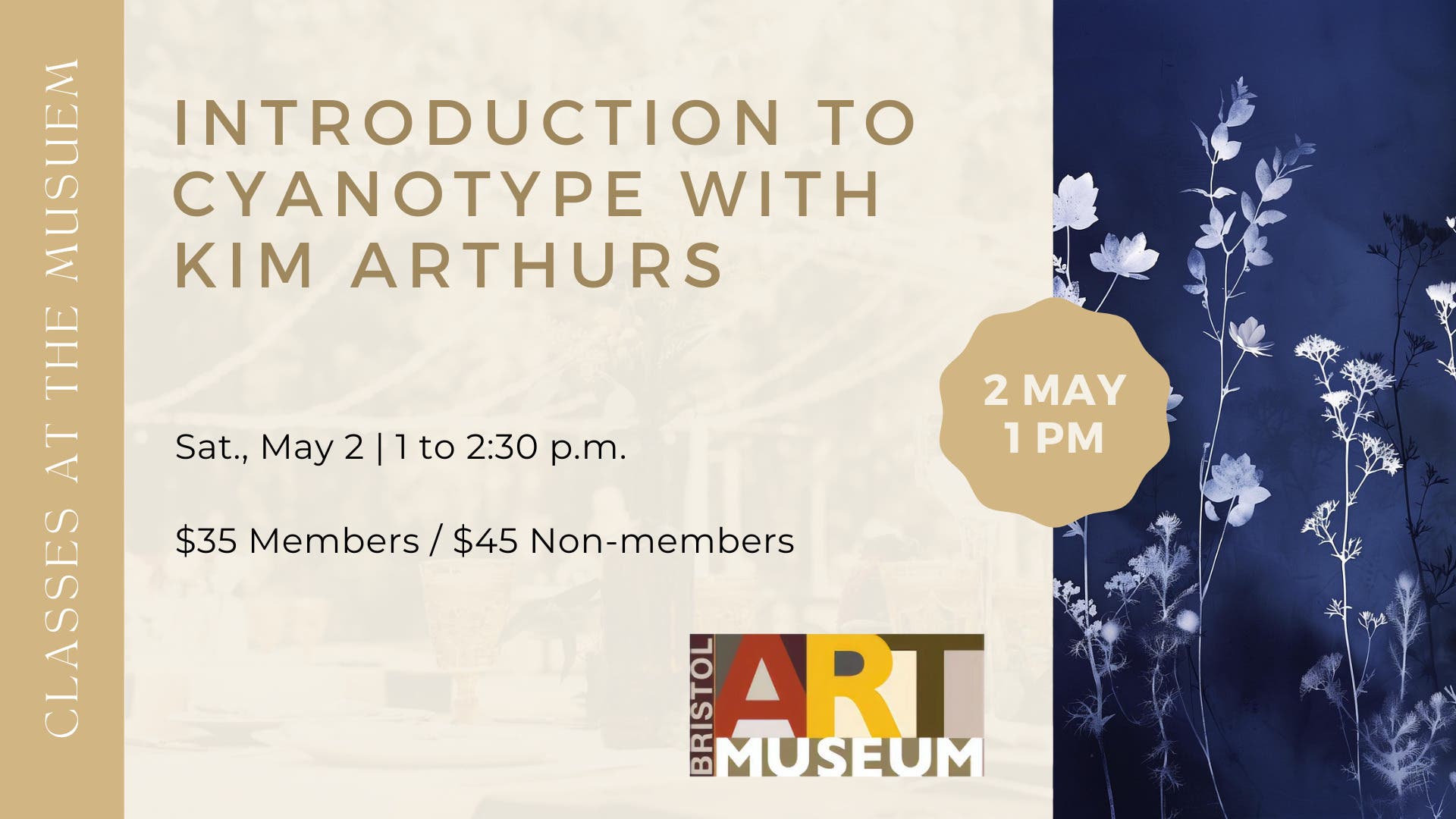 Introduction to Cyanotype with Kim Arthurs