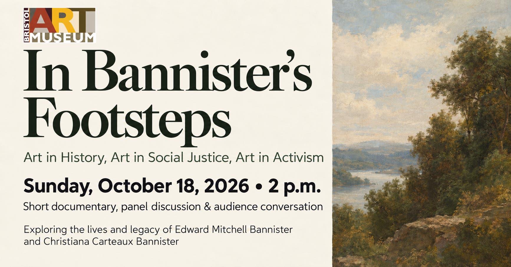 In Bannister’s Footsteps Art in History, Art in Social Justice, Art in Activism