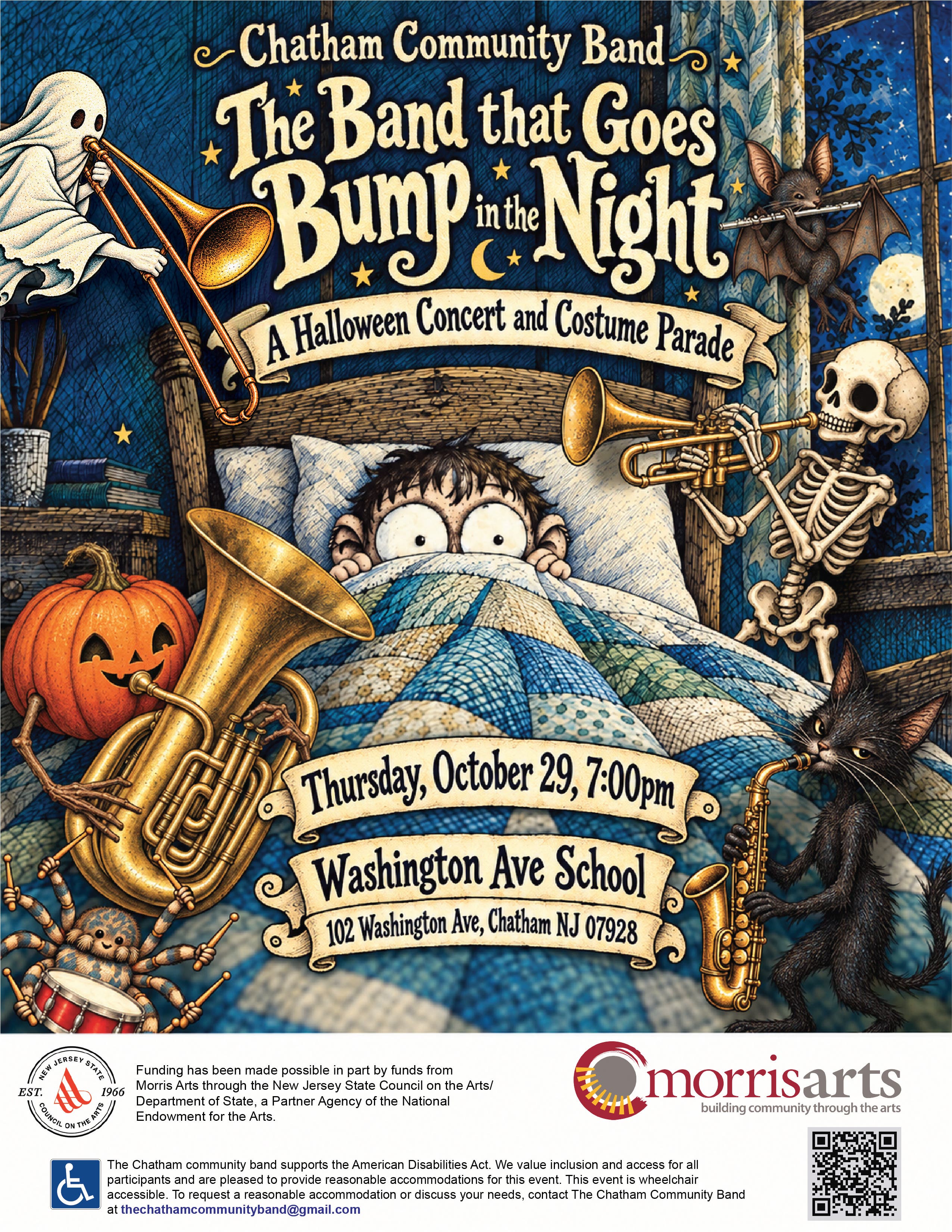 Chatham Community Band Presents “The Band that Goes Bump in the Night”