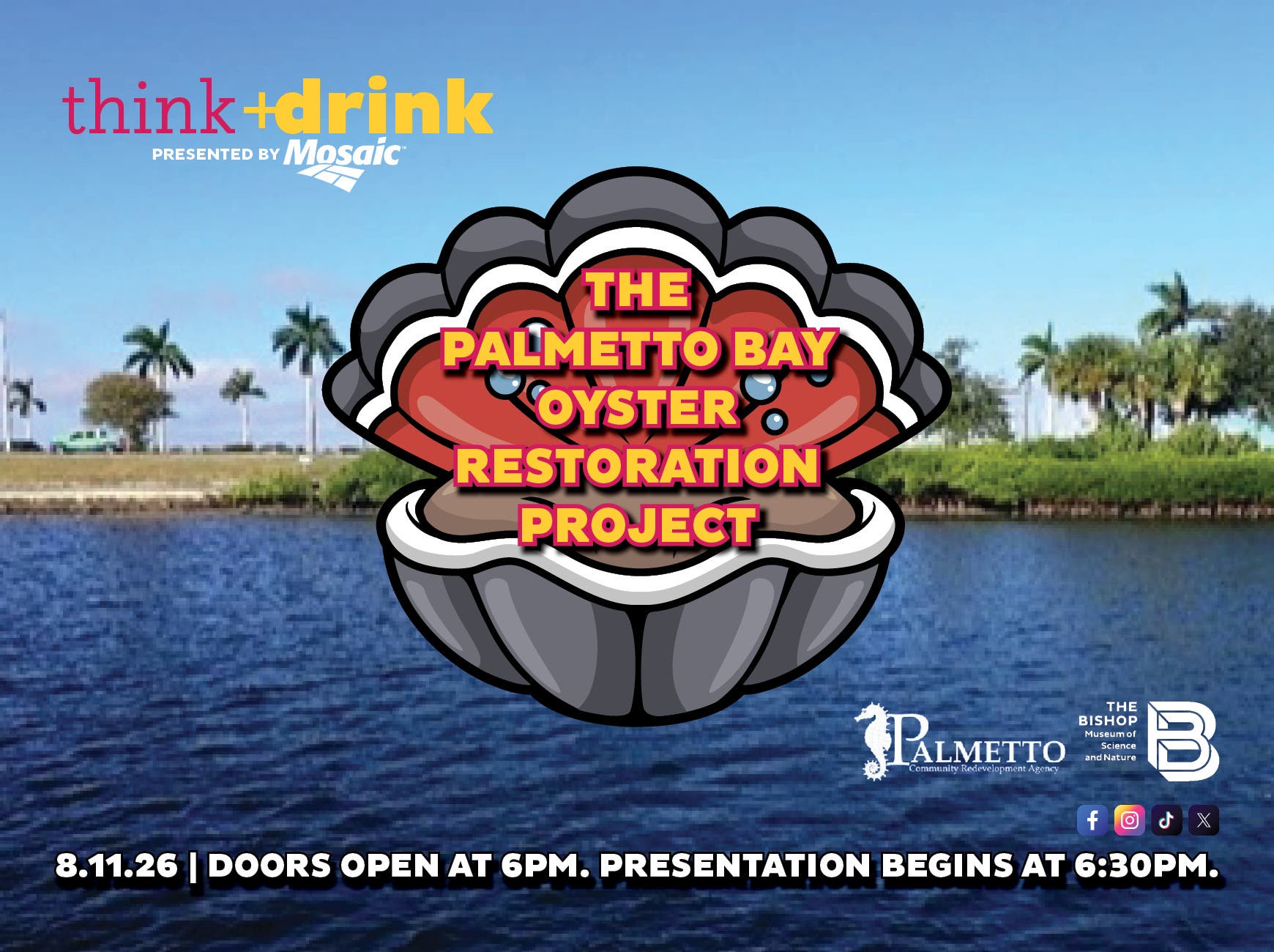 think + drink: The Palmetto Bay Oyster Restoration Project
