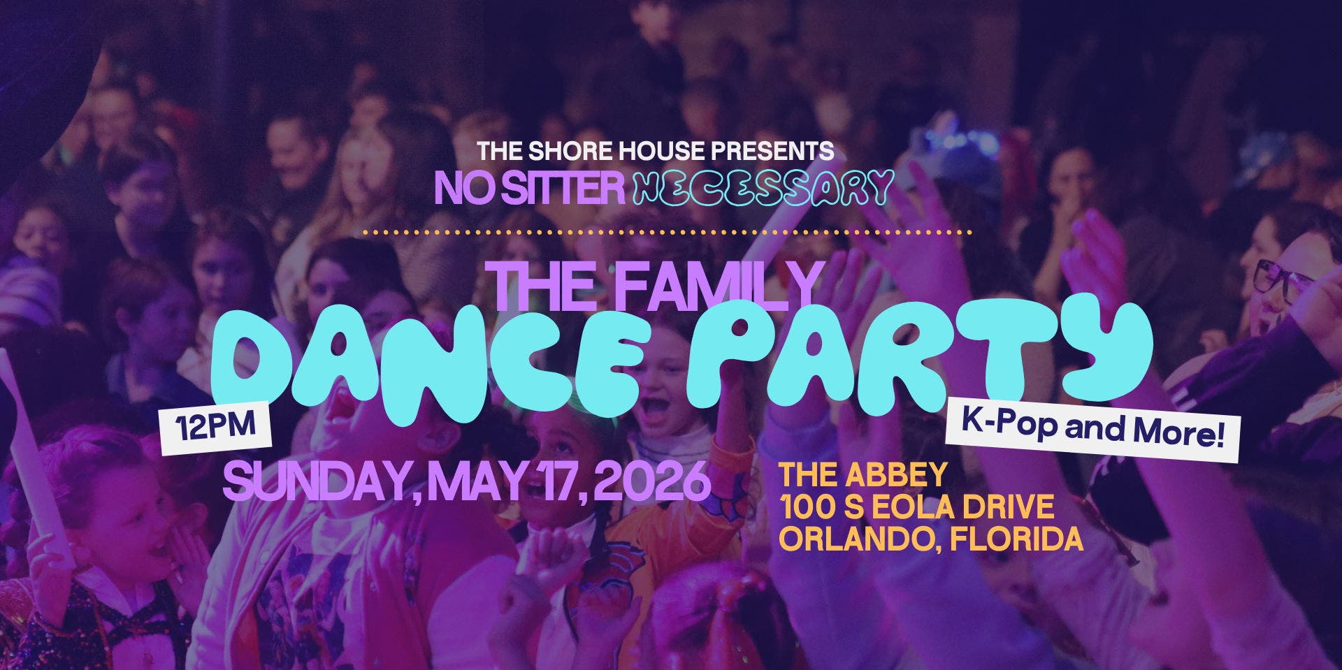 No Sitter Necessary: The Family Dance Party – K Pop & More