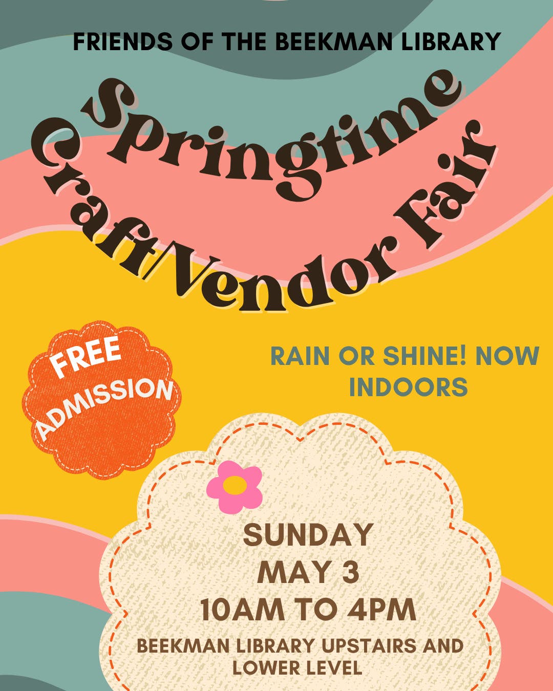 Friends of the Beekman Library Spring Craft/Vendor Fair