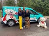 From left to right: JMG Public Relations CEO Jenna Guarneri, Good Morning America Anchor Robin Roberts, and Tooth Bear-y Founder and CEO Liz Carroll.