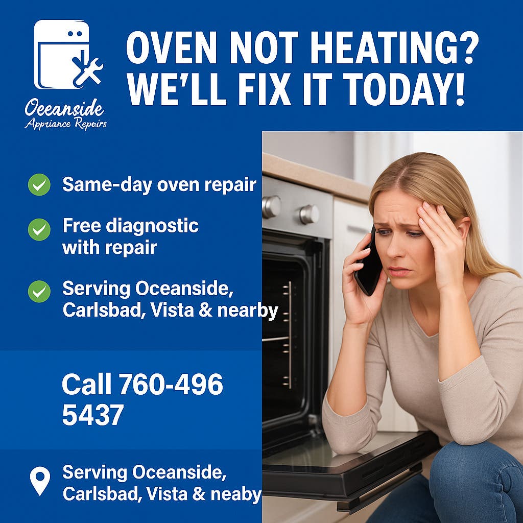 Oceanside Oven Repair Services