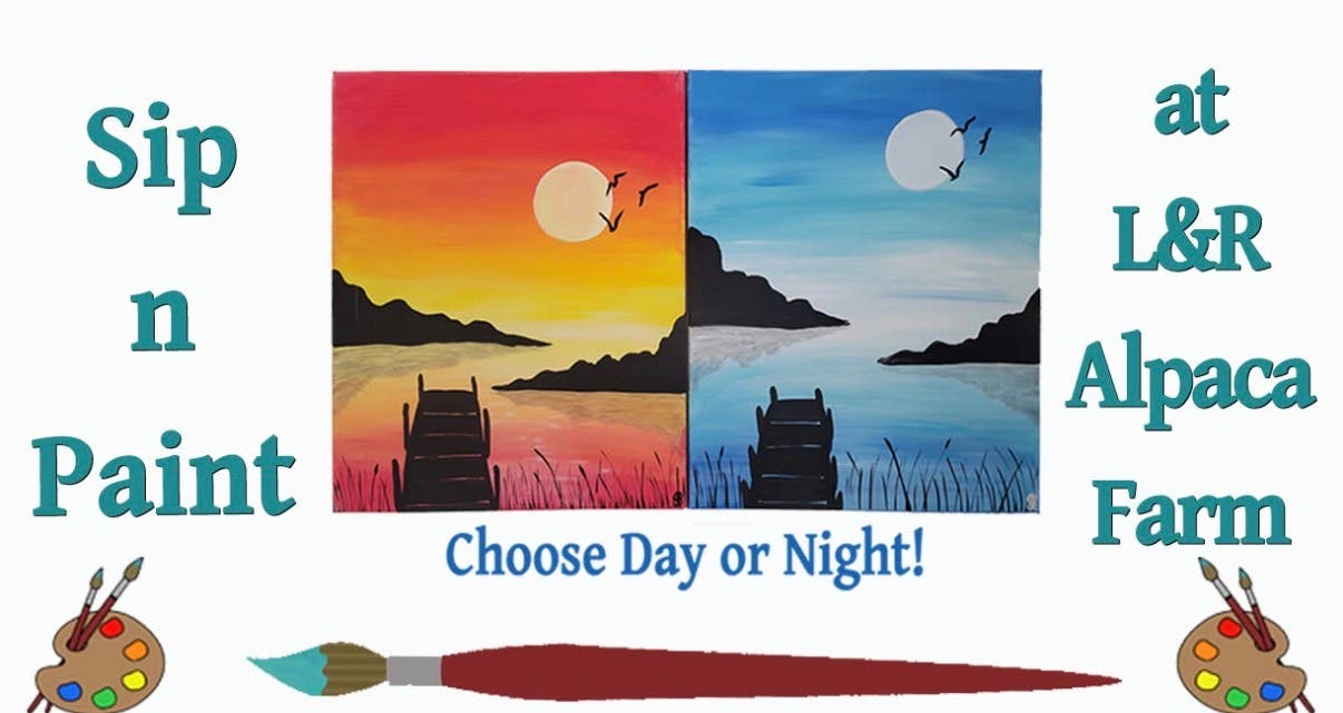 Paint Party at the Alpaca Farm