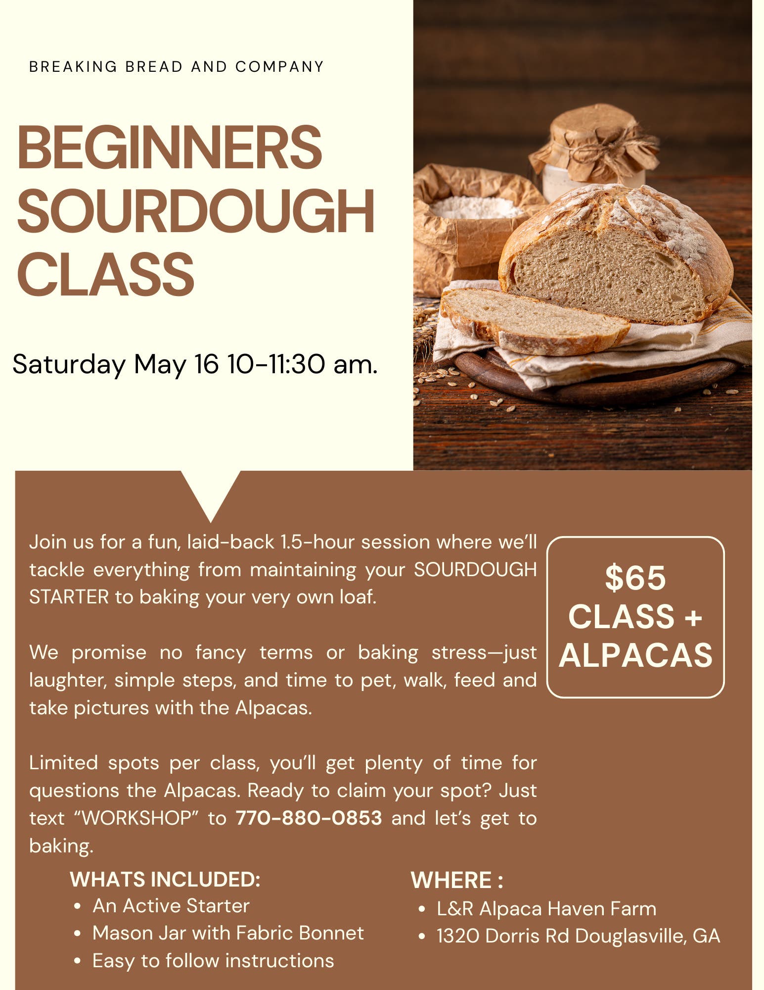 Beginners Sourdough Class