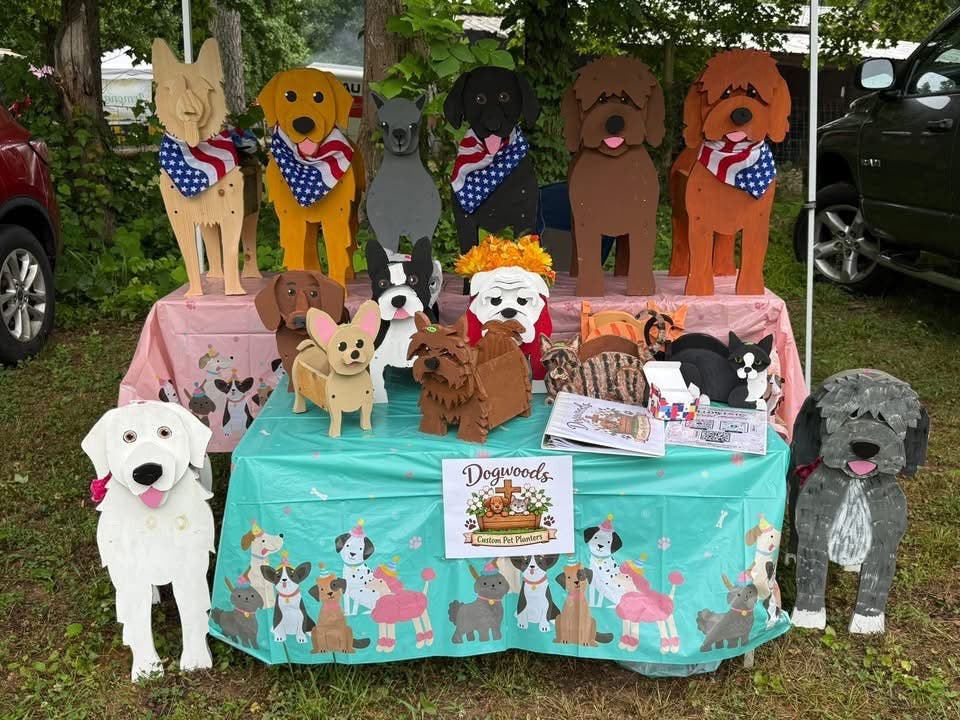 Paint Your Own Animal Flower Planter