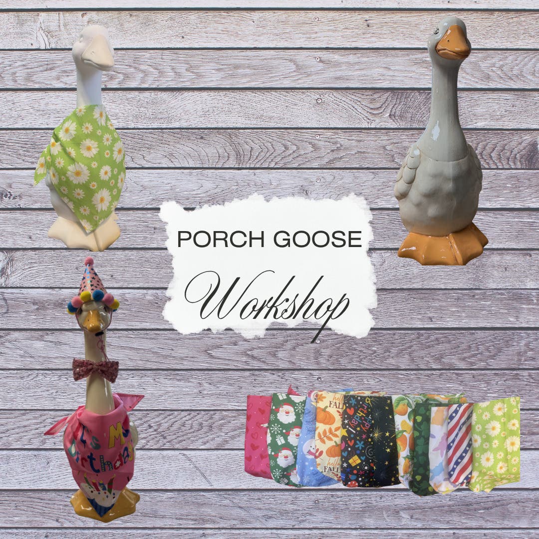 Create Your Own Porch Goose
