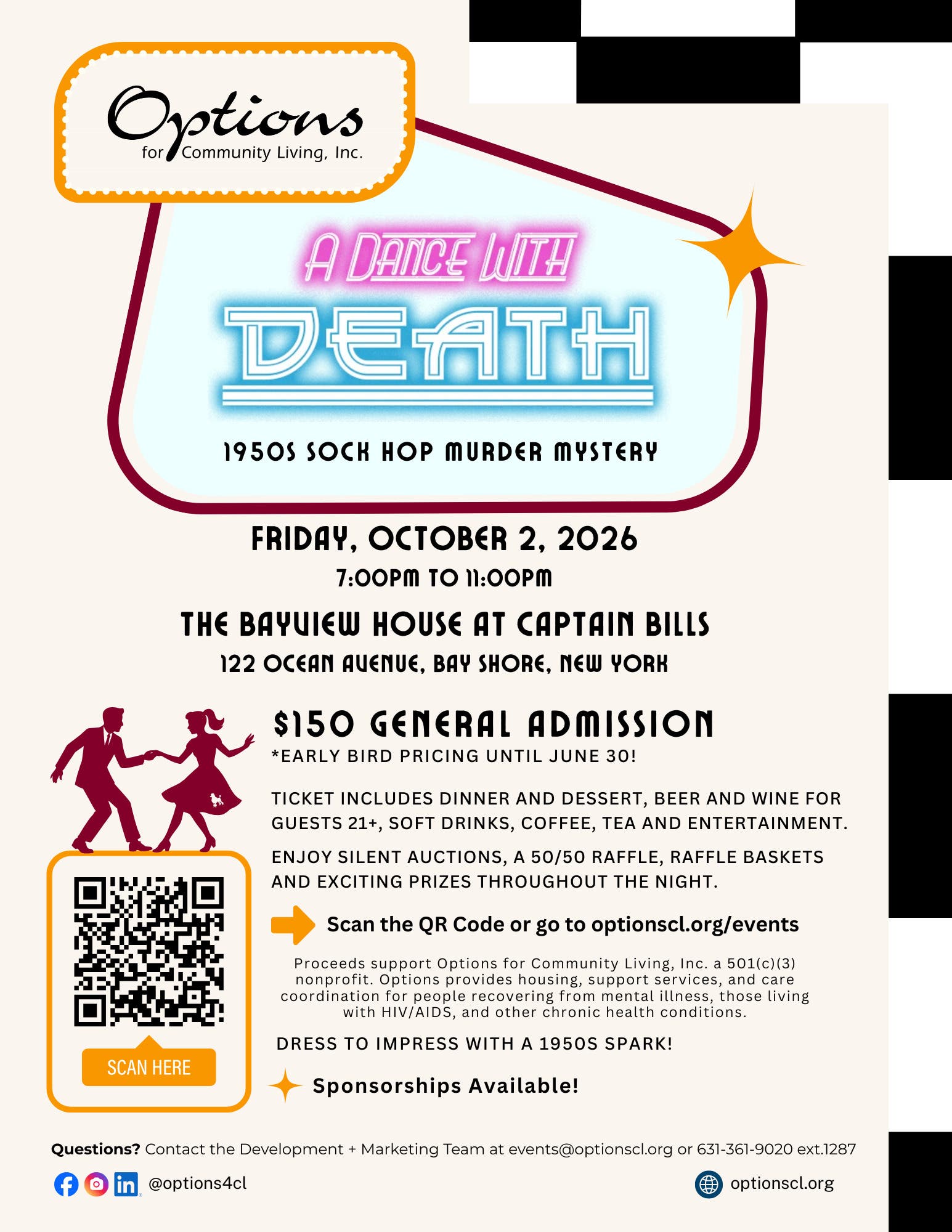 A Dance with Death: a 1950s Sock Hop Murder Mystery
