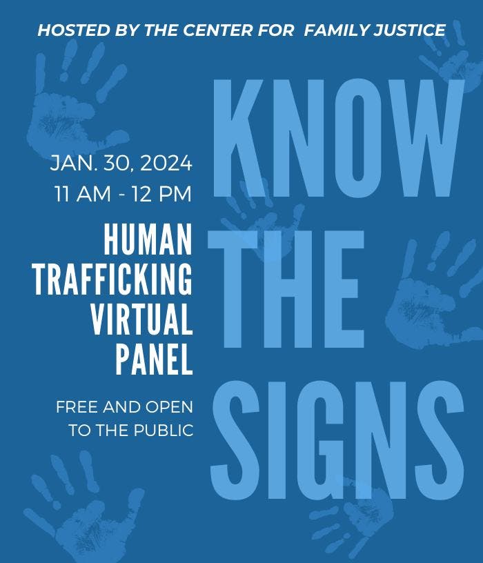 Jan 30 Human Trafficking Panel Know the Signs Fairfield, CT Patch