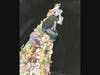 "Watch Tower" by Nina Belford (mixed media).