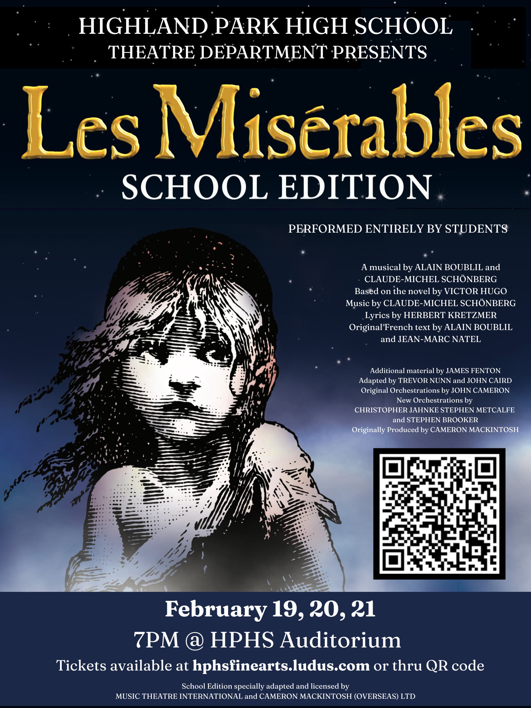 Les Miserables: Friday Performance