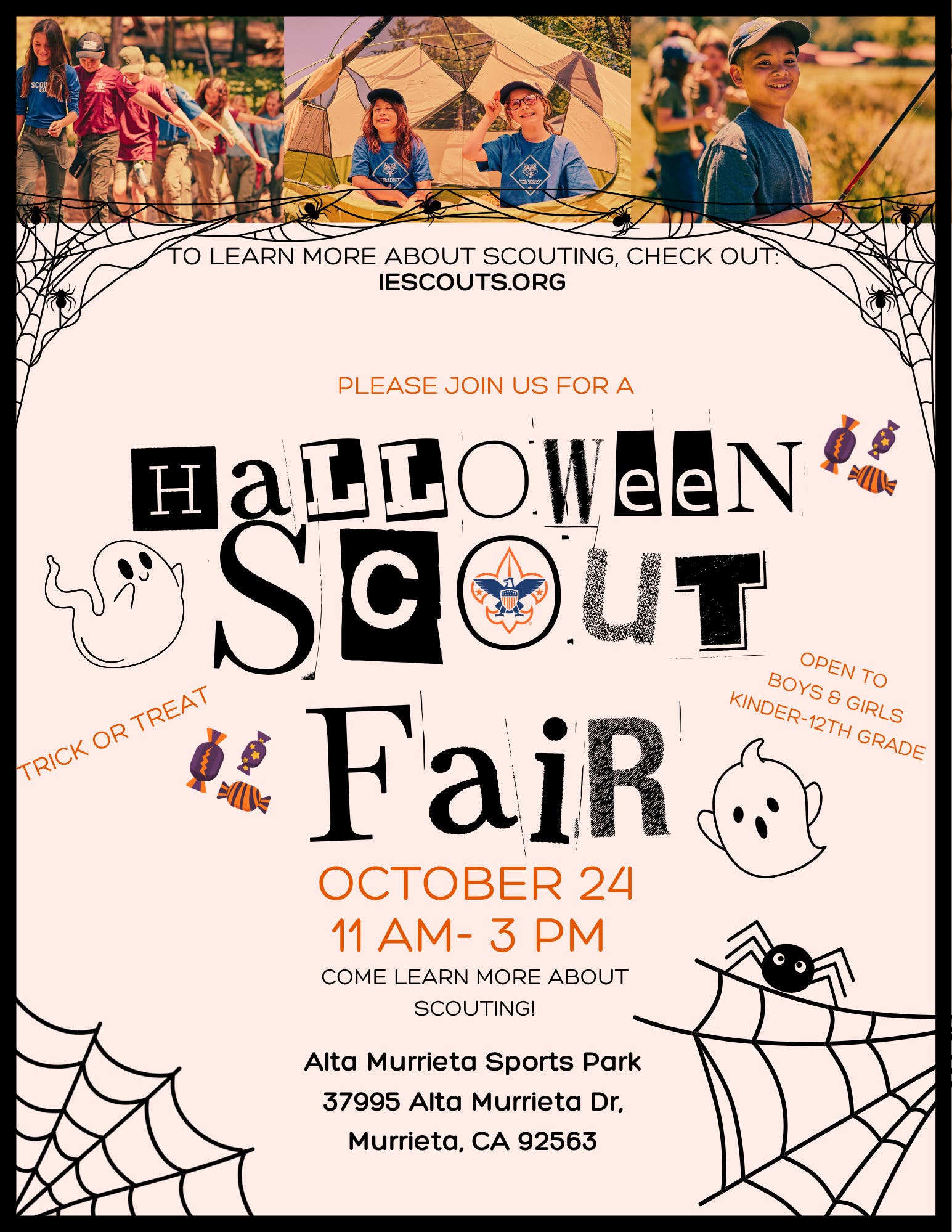 Halloween Scout Fair